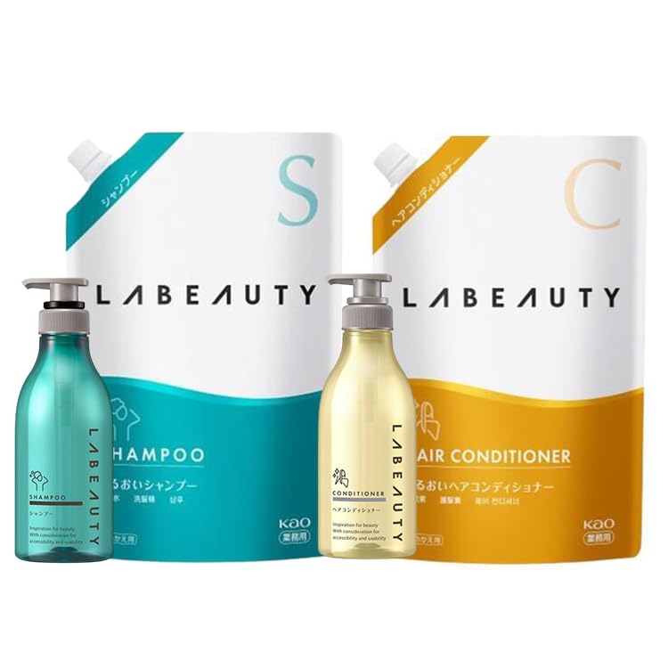Amazon | 花王 ラビューティ シャンプー＆コンディショナー 各1350ml
